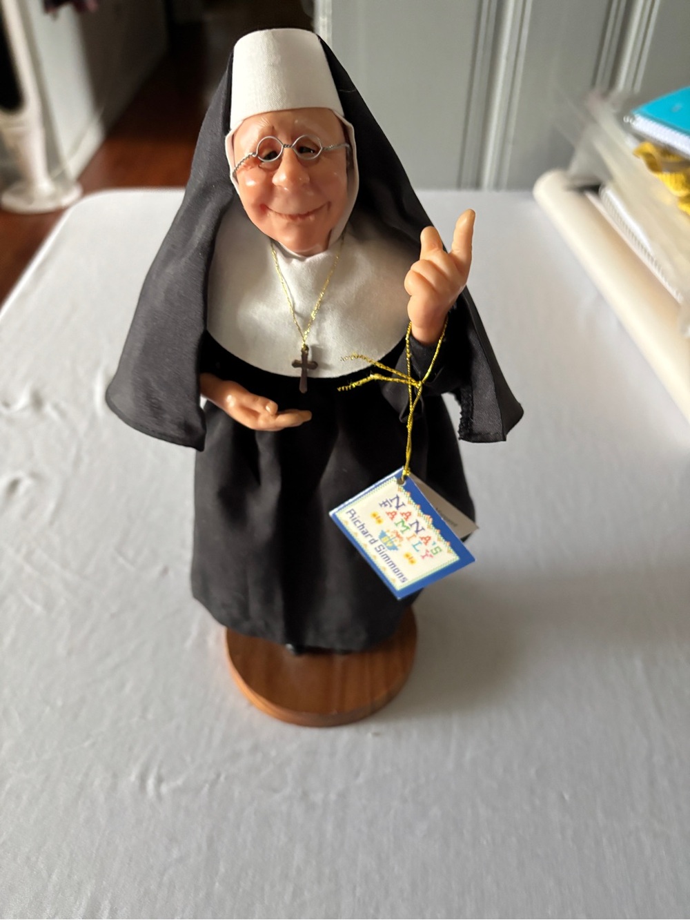Richard Simmons nanas family sister Mary Margaret nun doll Annie Wahl W/tags